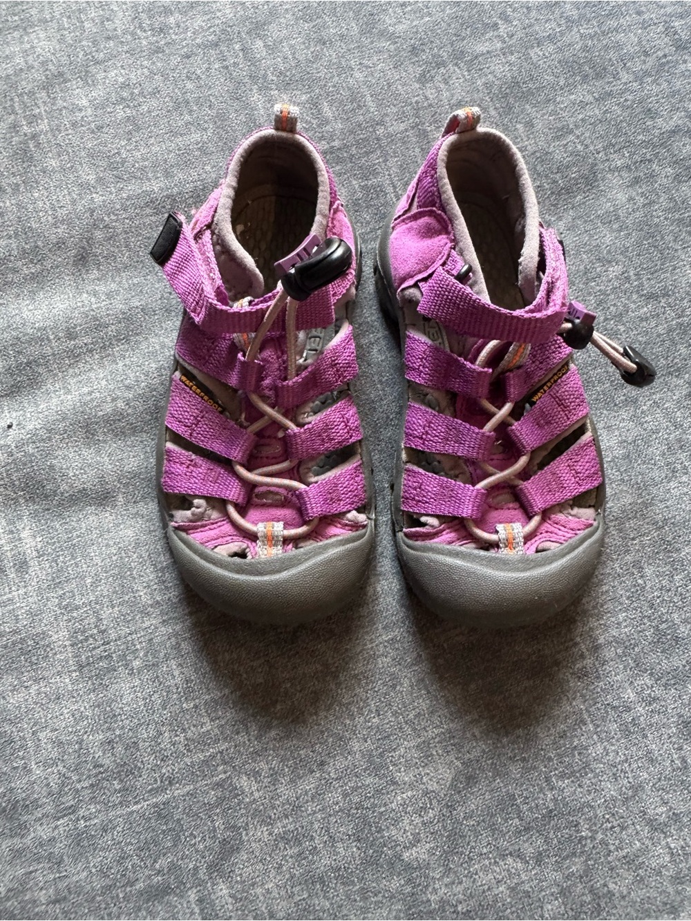 Keen Kids Pink/Purple Closed-Toe Adventure Sandal